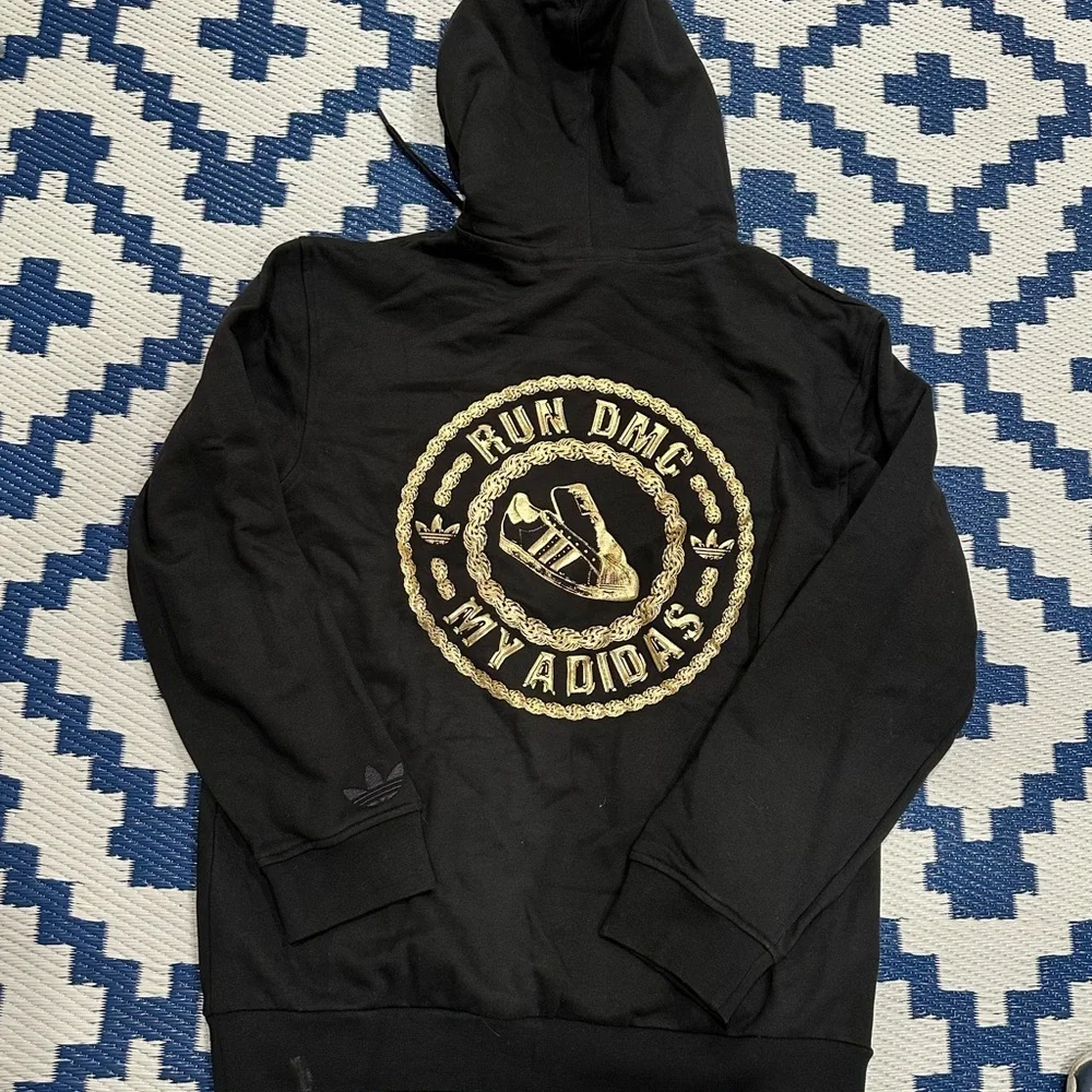 Adidas Run DMC My Adidas Hoodie Size Small New MSRP $75 - Picture 1 of 3